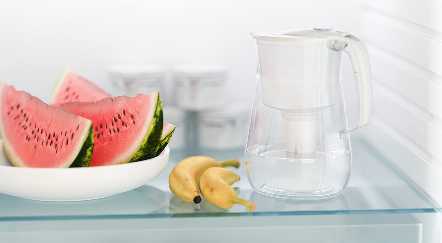 12-Cup Water Filtration Jug - White, Includes 1 x B15 Filter