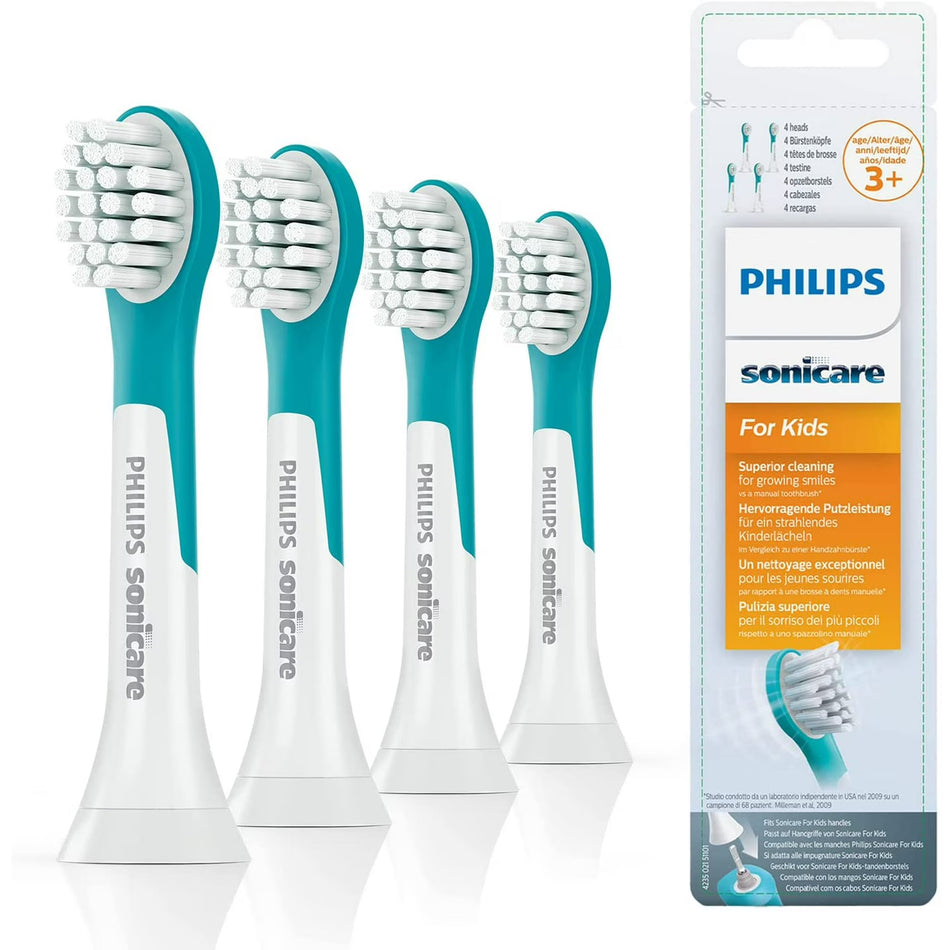 Philips Sonicare For Kids HX6034/33 Toothbrush Heads – 4 Pack