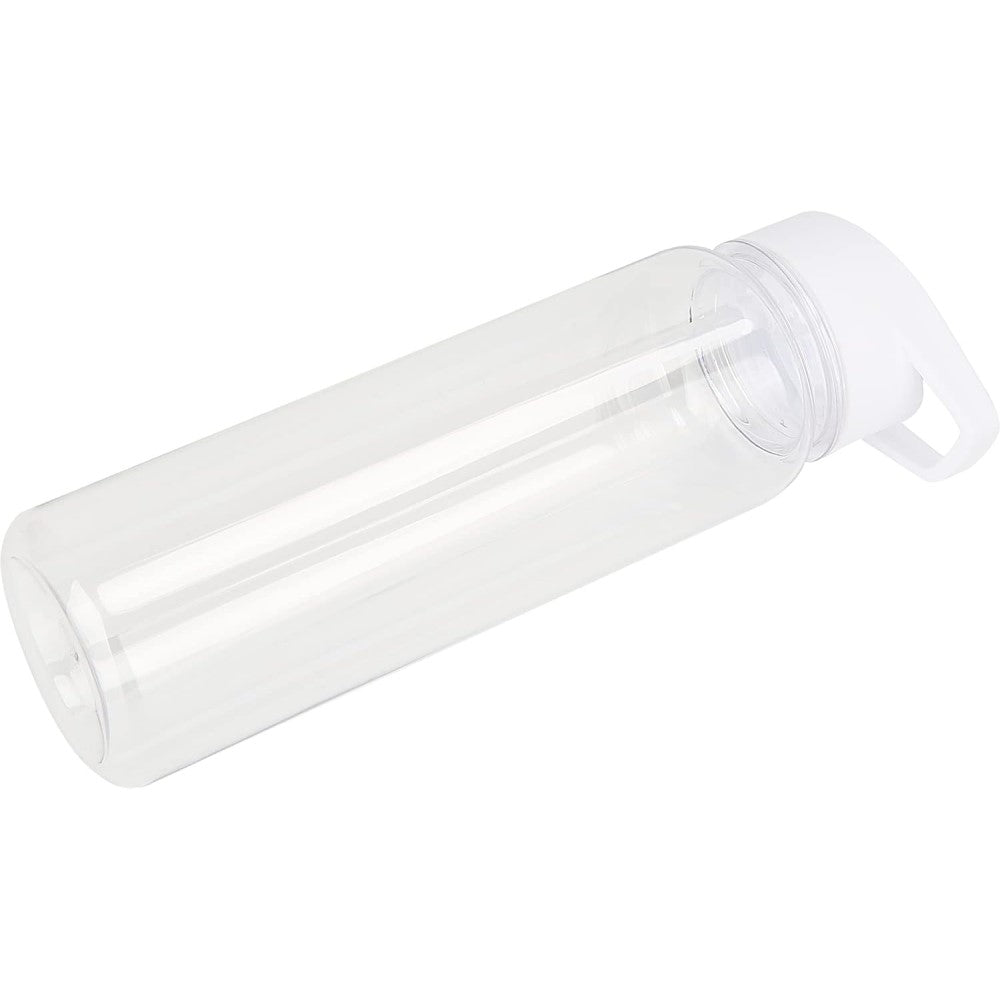 Transparent 24 oz Sports Hydration Bottle with Straw, BPA-Free